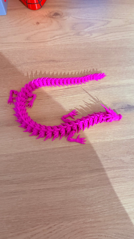 Dragon articulé – Figurine flexible