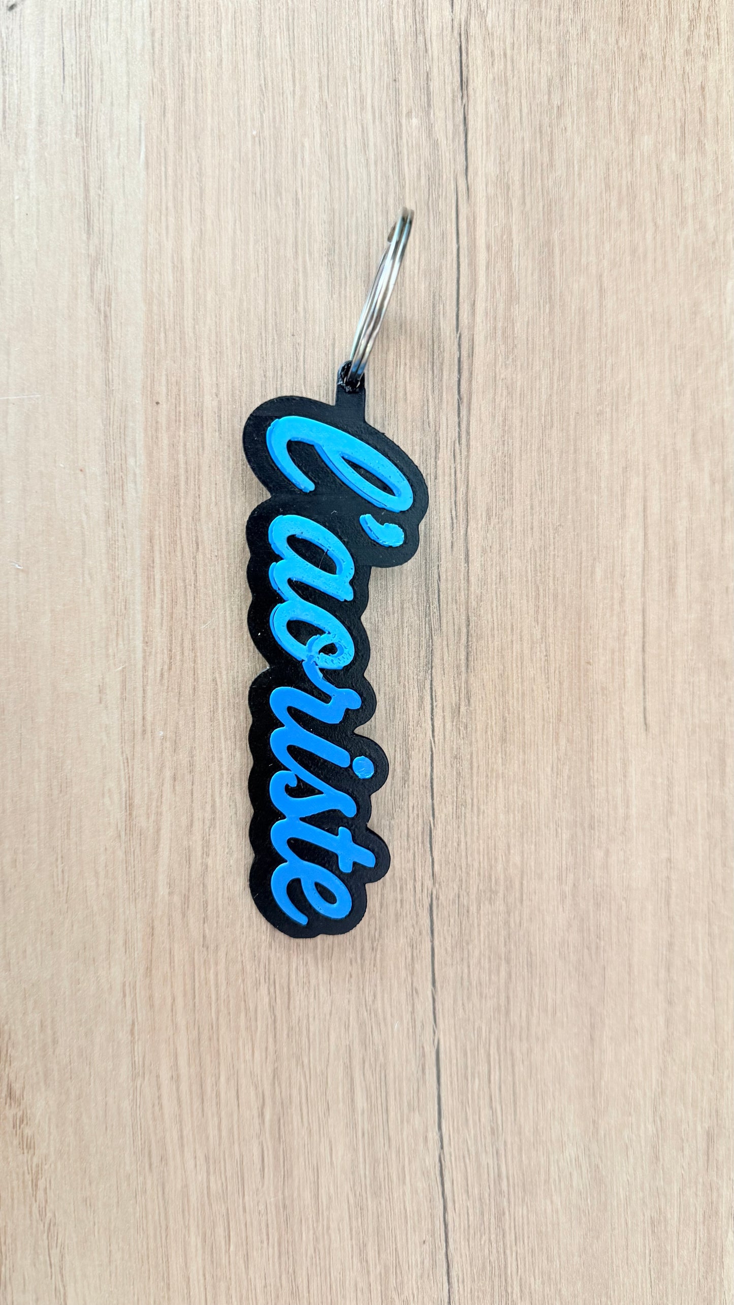 Porte-clé personnalisé 3D